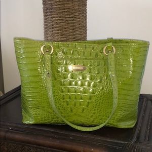 Summer Green Brahmin Purse